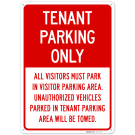 Tenant Parking Only Sign, (SI-77110)