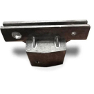 Bracket for mounting street signs to square and pipe post
