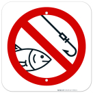No Fishing Symbol Sign