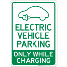 Electric Vehicle Parking Only Sign